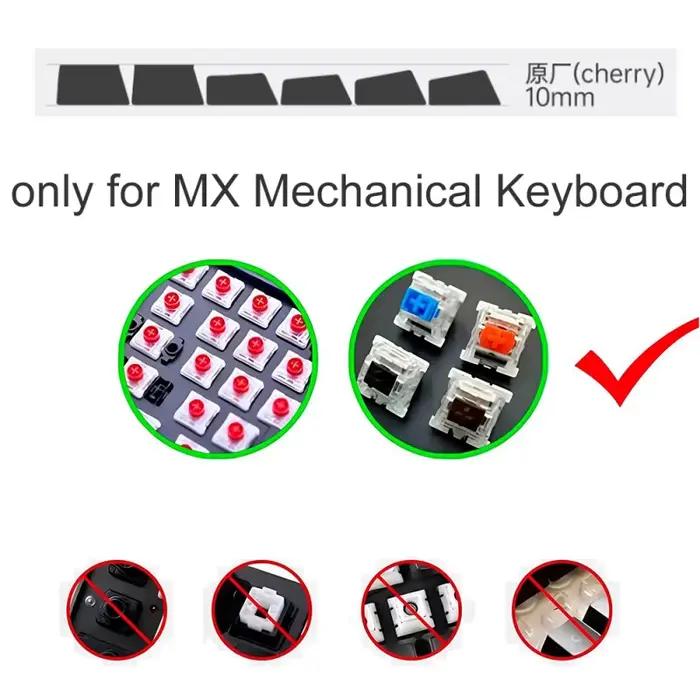 Capuchons de touches PBT personnalisés
