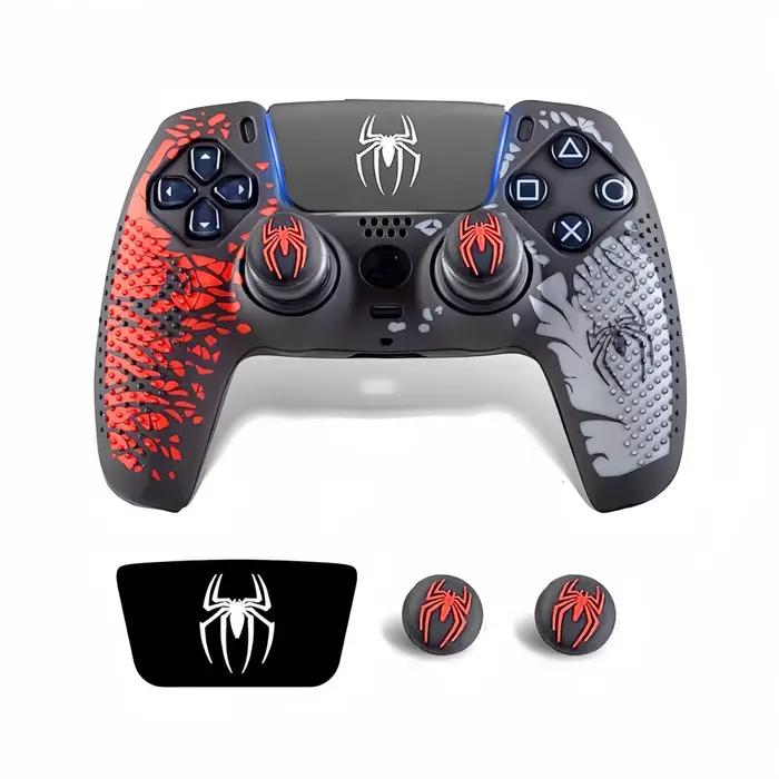 Coque de protection antidérapante en silicone pour manette PS5