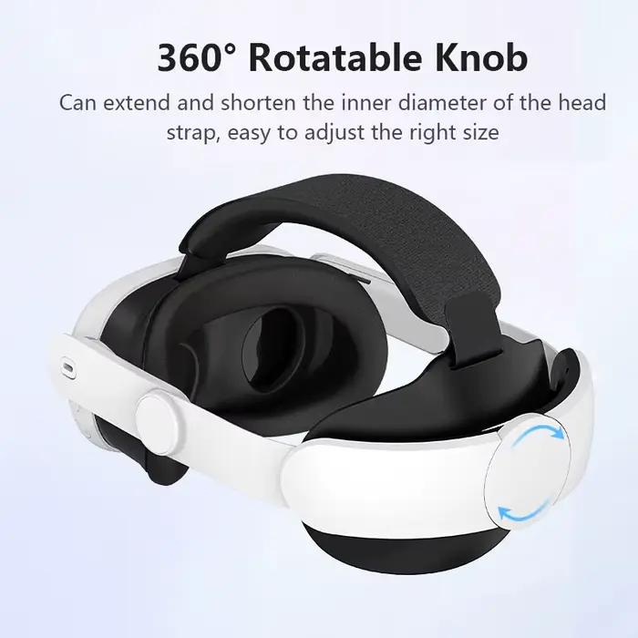 Sangle de tête Elite réglable pour Quest 3/3S