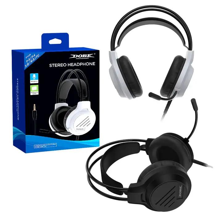 Casque de jeu TP5-3592 avec microphone à suppression de bruit pour PS5 PS4 Switch Xbox PC confortable pour longues sessions de jeu occasions spéciales