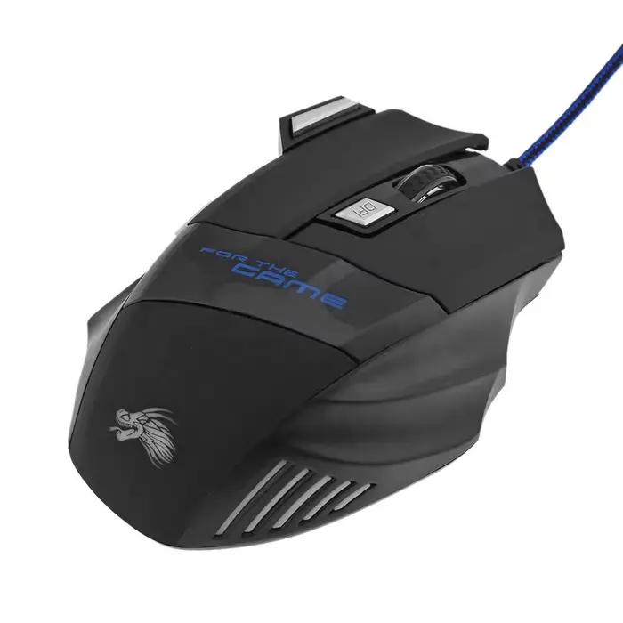 Souris de jeu filaire, rétroéclairée