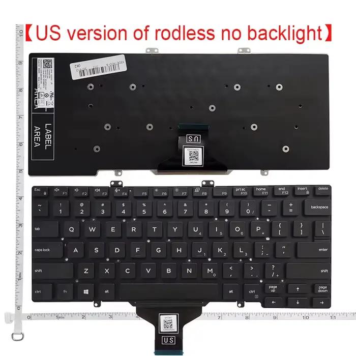 Nouveau clavier d'ordinateur portable anglais américain pour DEll Latitude 3400 5400 5401 5402 5410 5411 7400 7410 P98G