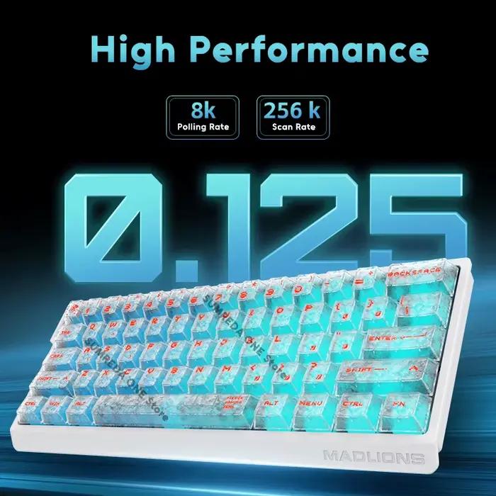 Clavier mécanique de jeu magnétique Madlions Mad60 V2 Mad68 V2 Mad 60he Mad 68he