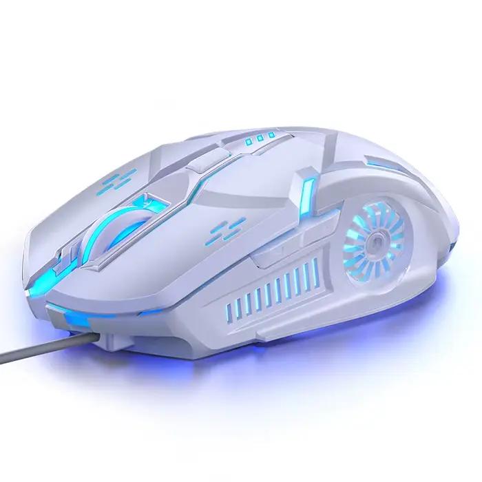 G5 souris de jeu filaire muet rétro-éclairage rvb