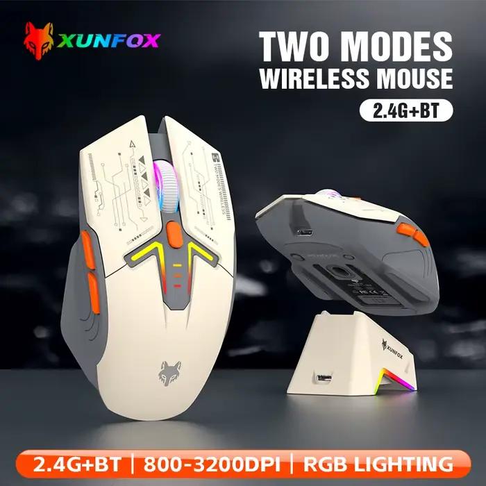 XUNFOX H2 Bluetooth souris sans fil ordinateur portable bureau à domicile magnétique charge rapide