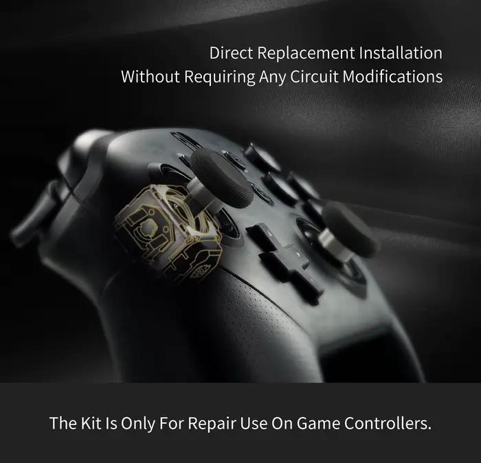Joystick électromagnétique GuliKit TMR pour manette PS5 Xbox PS4 Switch Pro – Pièces de rechange pour levier de commande sans dérive