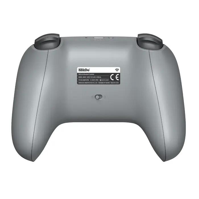 Manette 8Bitdo grise 64 Bluetooth pour Analogue 3D