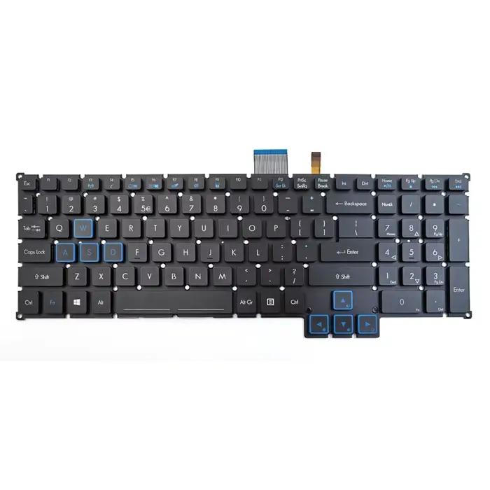 Nouveau pour Acer Predator Helios 500 PH517-51 PH517-51-79E8 PH517-61 clavier d'ordinateur portable de jeu rétro-éclairé américain