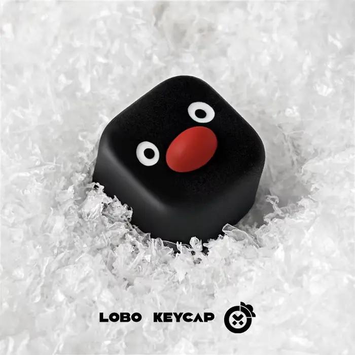 Pingu Penguin Image de dessin animé clavier mécanique personnalisé remplacer les capuchons de touches matériau en