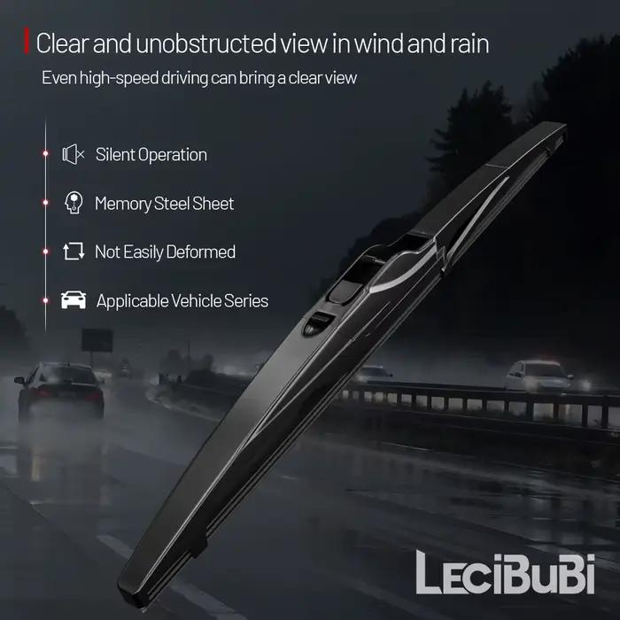 Balai d'essuie-glace arrière, accessoires d'essuie-glace pour Fiat 500 2007-2020 2008 2009 2010 2011 2012 2013 2014 2015 2016
