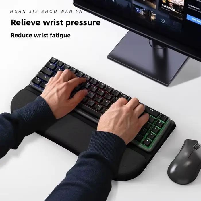 Repose-poignets ergonomique pour clavier d'ordinateur