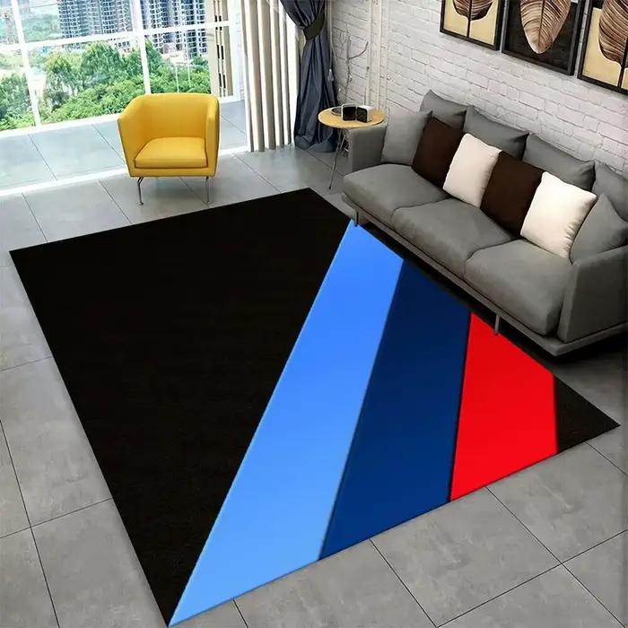 Tapis antidérapant rétro Racing Car B-BMW pour salon