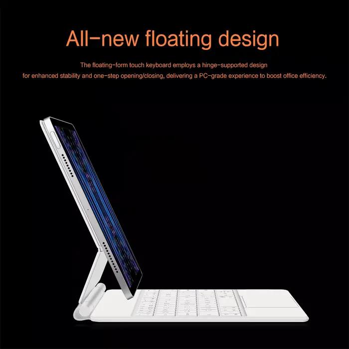 Clavier magique LFOIQN pour iPad Pro 11 pouces 1ère 2ème 3ème 4ème 12