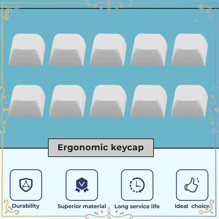 Capuchons de touches de clavier mécaniques en PBT