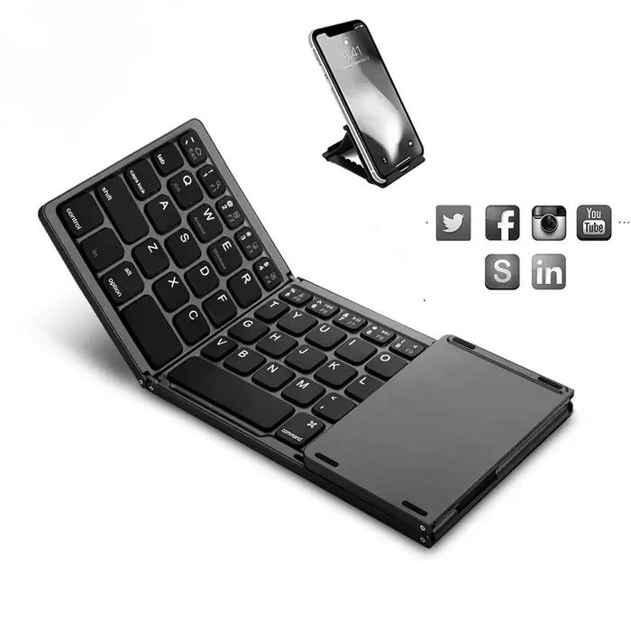 Clavier sans fil pliable