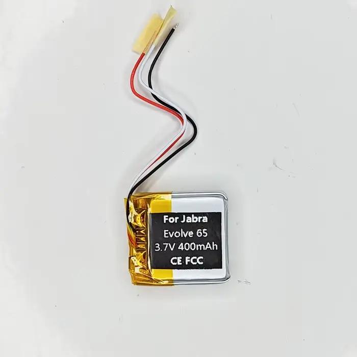 400 mAh AHB 472625 PLT PLT 652525 Batterie pour casque Jabra Evolve 65 MS