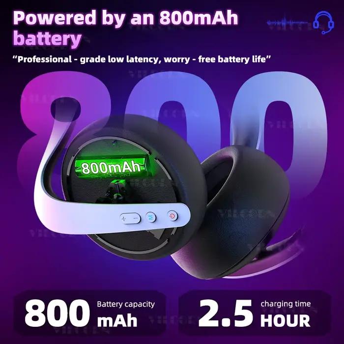 【2.4G sans fil/filaire/BT】 casque de jeu pour PS5/PS4/PC eSports