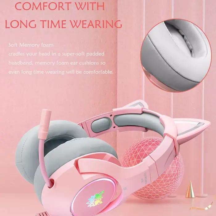 Casque de jeu avec microphone
