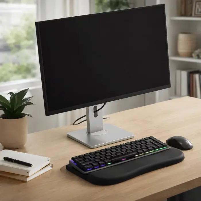 Repose-poignets ergonomique pour clavier d'ordinateur