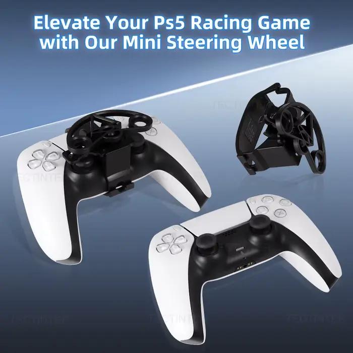 Pour PS5 contrôleur Mini volant jeux de course manette de jeu remplacement jeu amélioré pour PS5 Direction accessoires auxiliaires