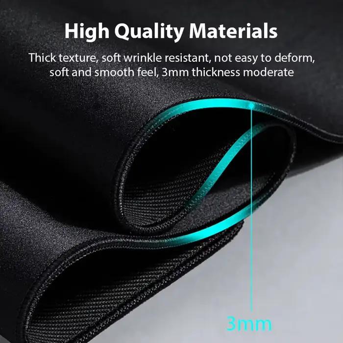 XXL noir tapis de souris