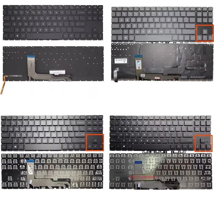Nouveau clavier QWERTY US pour HP Omen Gaming 16-n0001dx 16-n0003nd 16-n0005nr 16-0009cl 16-n0066ax 16-n0183na 16-n0200ca rétroéclairé