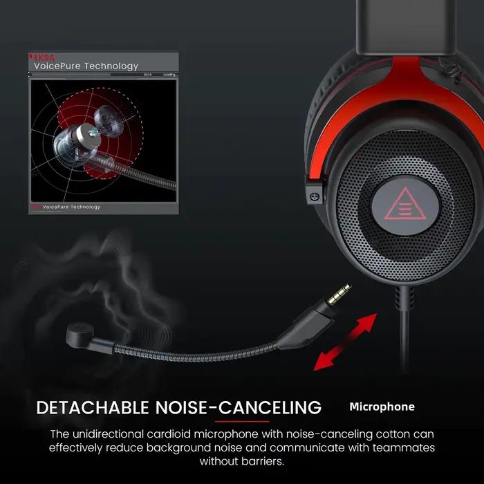 Casque de jeu filaire E900 avec microphone
