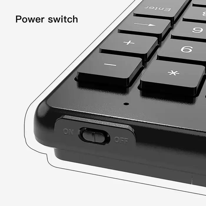 Mini clavier numérique portable sans fil Bluetooth