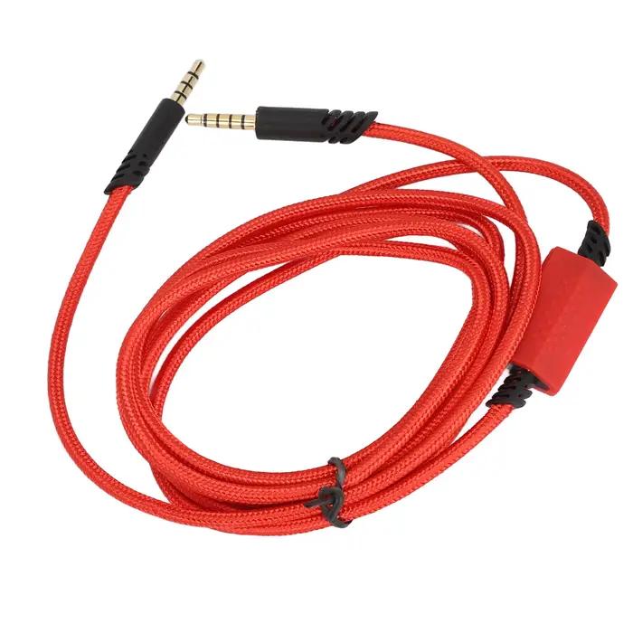 Remplacement du câble sonore du casque de jeu avec interrupteur de commande silencieux