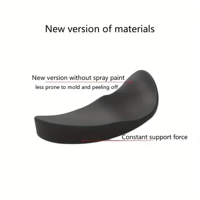 Repose-poignets ergonomique coulissant en gel de silicone souple et léger