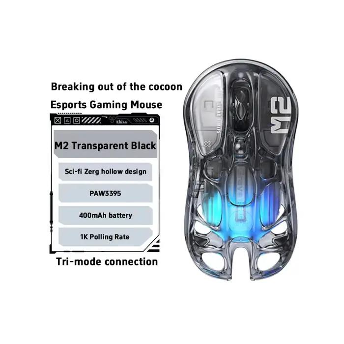 Souris de jeu GravaStar M1 M2 en alliage de magnésium