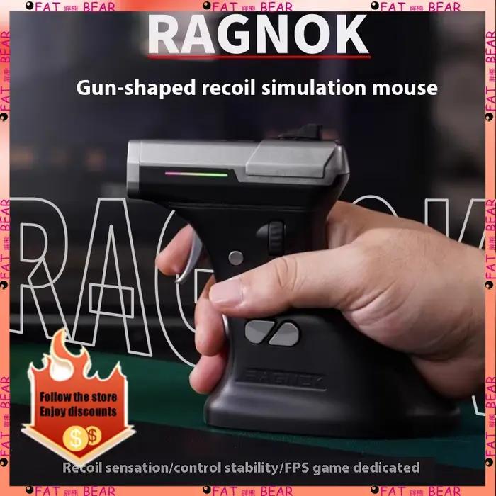 Souris de jeu Ragnok 3 Gun ErgoStrike 7 de nouvelle génération pour jeux de tir