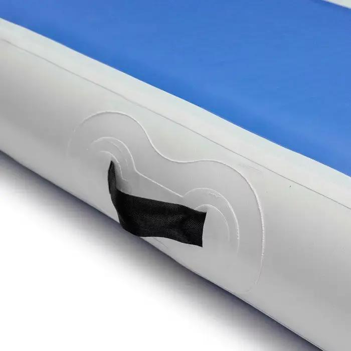 Tapis de gymnastique gonflable 9*2*0.2m, tapis de gymnastique gonflable, tapis d'entraînement pour la gymnastique acrobatique avec pompe à air électrique