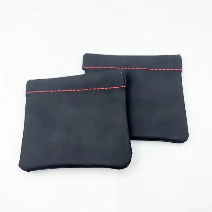 Sac pour écouteurs en cuir PU