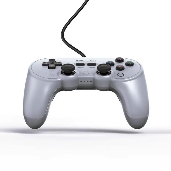 8BitDo Pro 2 manette de jeu filaire contrôleur USB pour Nintendo Switch Windows Steam Raspberry Pi NS
