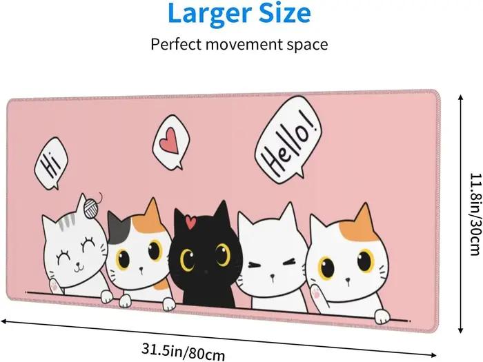 Tapis de souris de jeu chat chatons