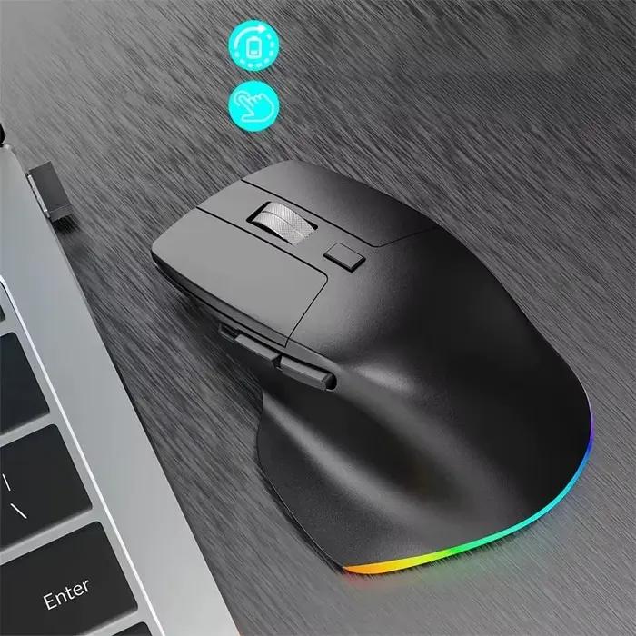 Souris sans fil Bluetooth haut de gamme pour ordinateur portable