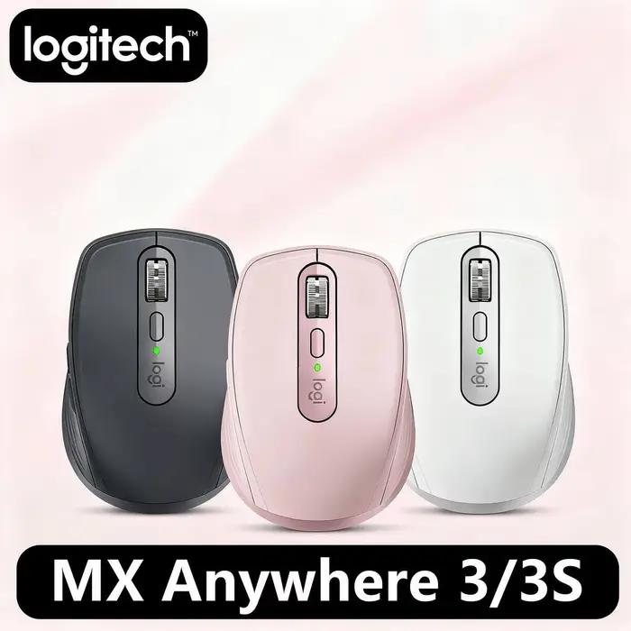 Logitech Master Series MX Anywhere 3S Bluetooth souris silencieuse sans fil son doux bureau femme tablette