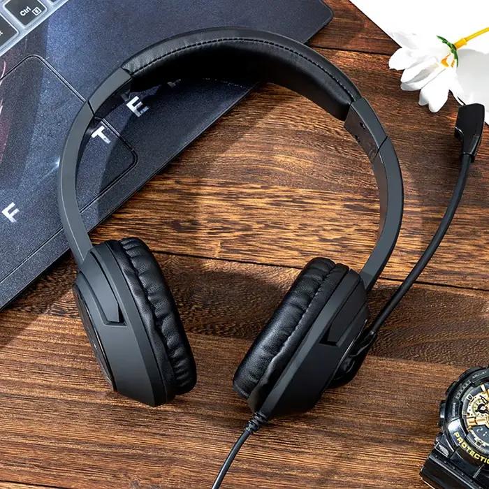 Casques filaires USB avec Microphone
