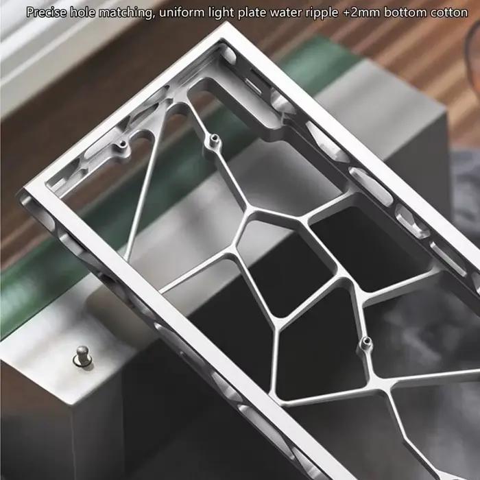 Cadre clavier en métal aluminium GH60