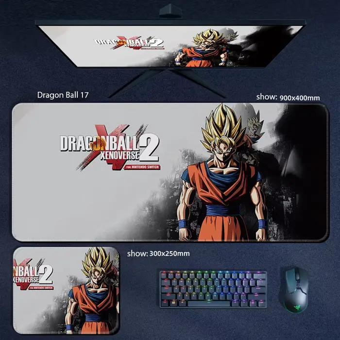 Dragon Ball Z Super Anime Figure tapis de souris grand
