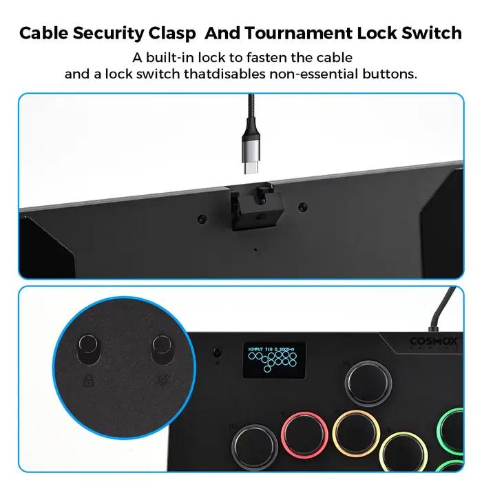 Manette de jeu sans levier Haute42 M Gen2 en alliage d'aluminium