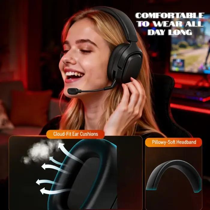Bzumk-GT808Le casque de jeu est