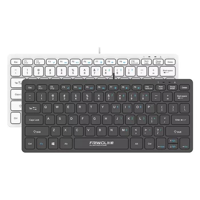 FRIWOL KT-100 ensemble clavier et souris filaire 78 touches Mini