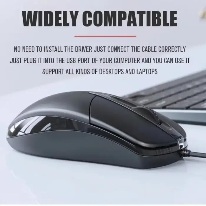 1.2M USB souris filaire optique ordinateur portable bureau à domicile