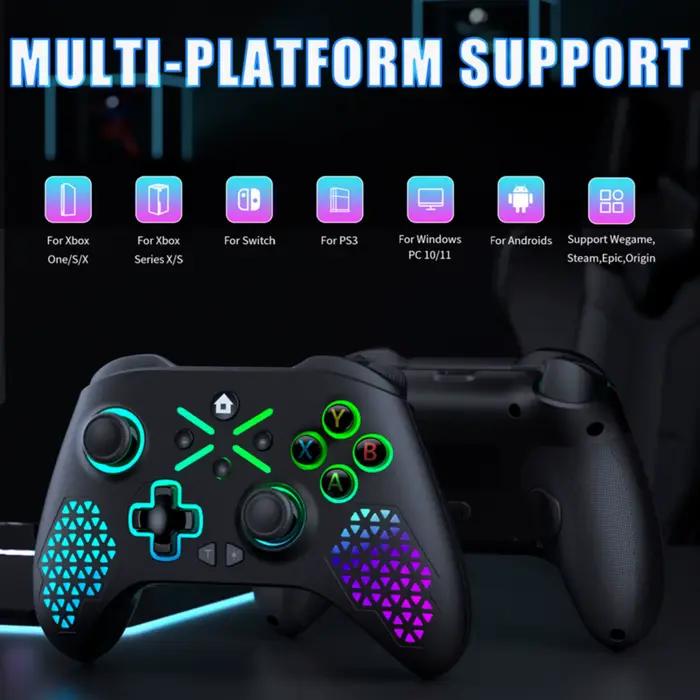GAMROMBO contrôleur sans fil pour Xbox One/série S/X/PC manette de jeu 6 axes Vibration Joystick effet Hall jeu télécommande bascule