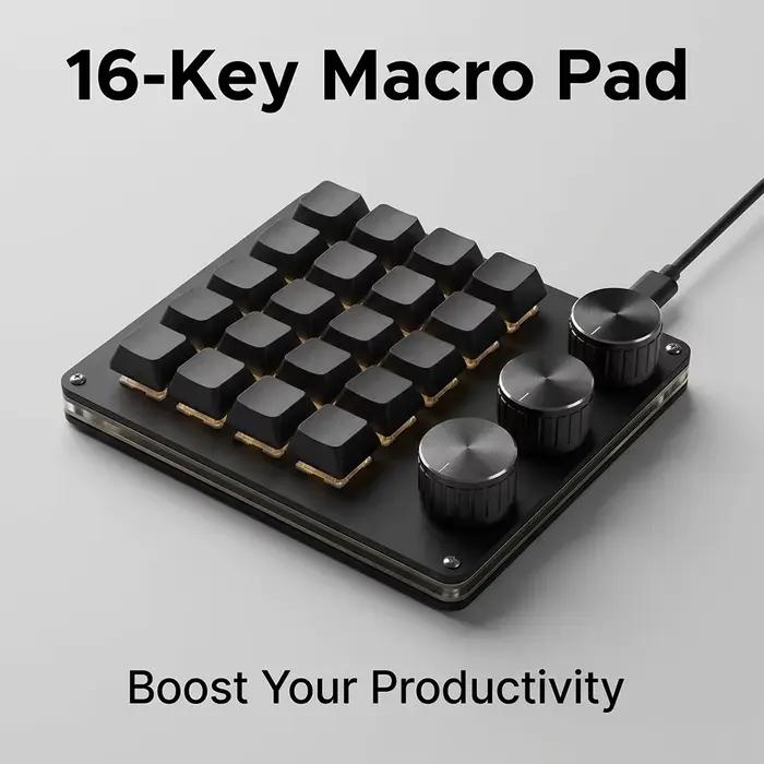 Clavier d'édition multifonctionnel à 16 touches