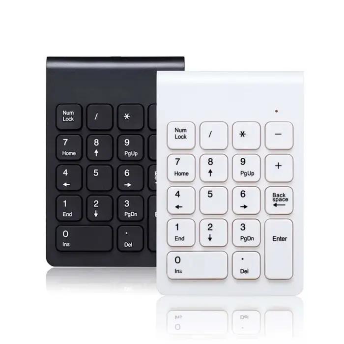 2.4G Portable USB Ultra-mince 18 touches clavier numérique pavé
