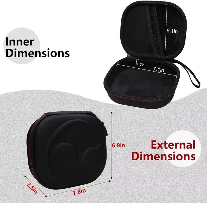 LTGEM EVA étui rigide pour casque JBL Tune 510BT/520BT/660NC/670NC/570BT/525BT/500BT/500/JBL Live 460NC/670NC/JBL T450BT