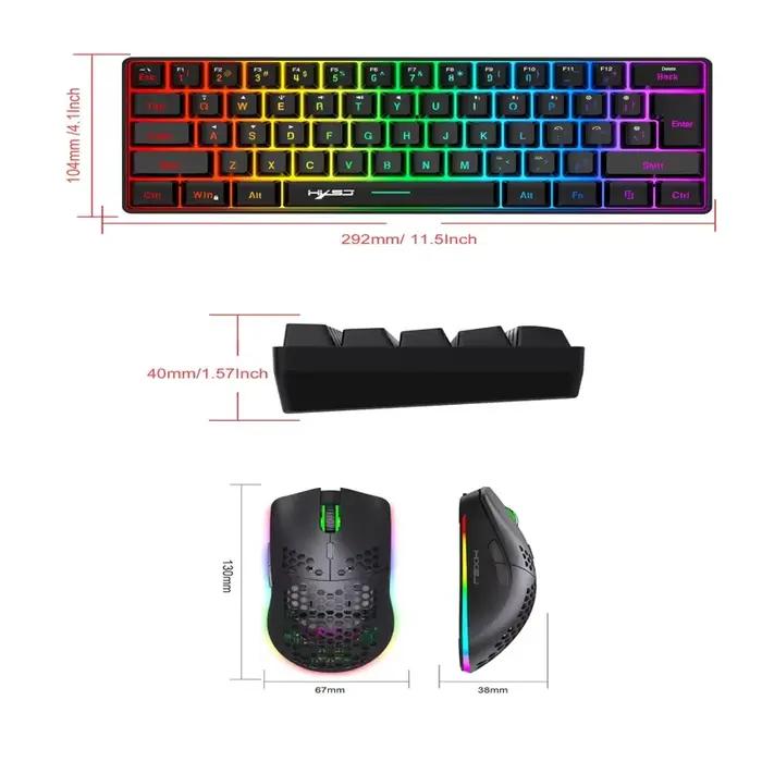 Clavier sans fil souris combo Bluetooth